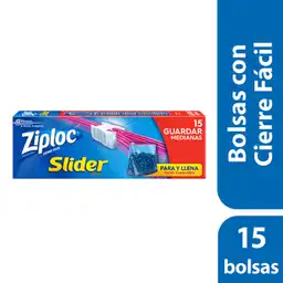 Ziploc Bolsa C/Cierre Slider Fr 15 Un