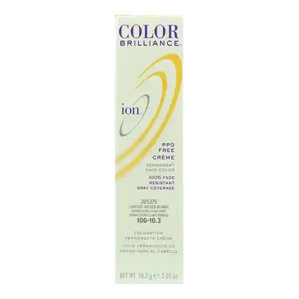 Ion Tintura Color Brilliance Permanent Creme Hair Color