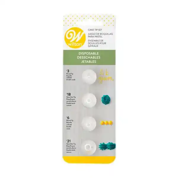 Wilton Set Boquillas Plasticas