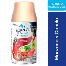 Glade Aromatizante Automático Repuesto Manzana 270 mL