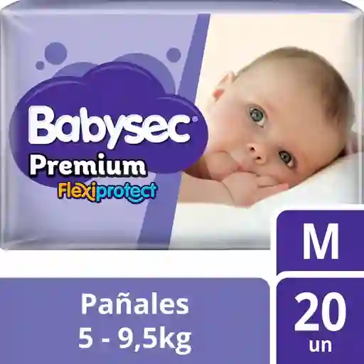 Babysec Pañal Premium Flexiprotect Talla M