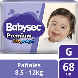 Babysec Pañal Premium Talla G Flexi Protect