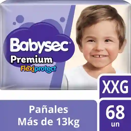 Babysec Pañal Desechable Premium Flexiprotect Talla XXG