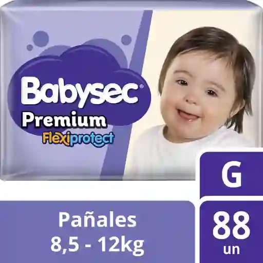 Babysec Pañales Desechables Prémium Flexi Protect Etapa G