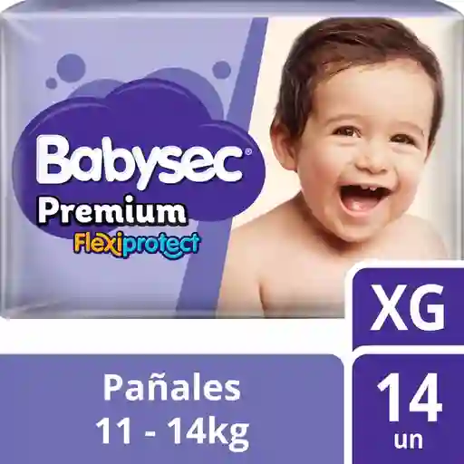 Babysec Pañales Premium Flexiprotect Talla XG