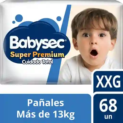Babysec Pañales Super Premium Cuidado Total Talla XXG