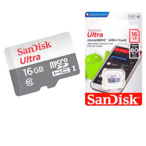 Sandisk Memoria Micro Sd 16Gb