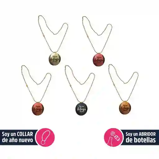 Carnaval Online Collar A�o Nuevo / Destapador Botella