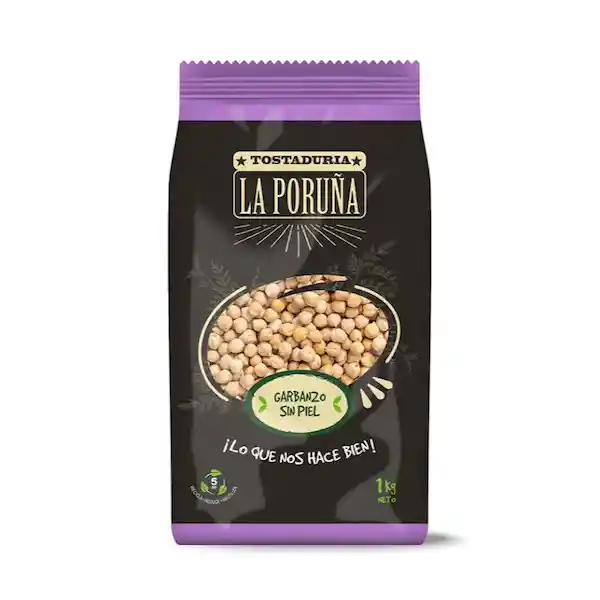 La Poruña Garbanzos sin Piel