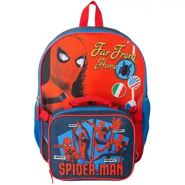 Italtoys Mochila Con Lonchera Spiderman