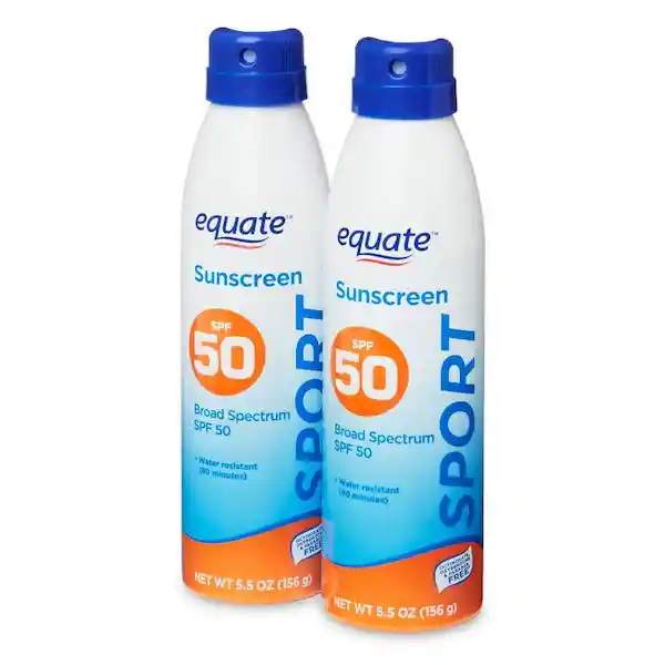 Equate Pack Protector Solar Sport Spray Spf 50