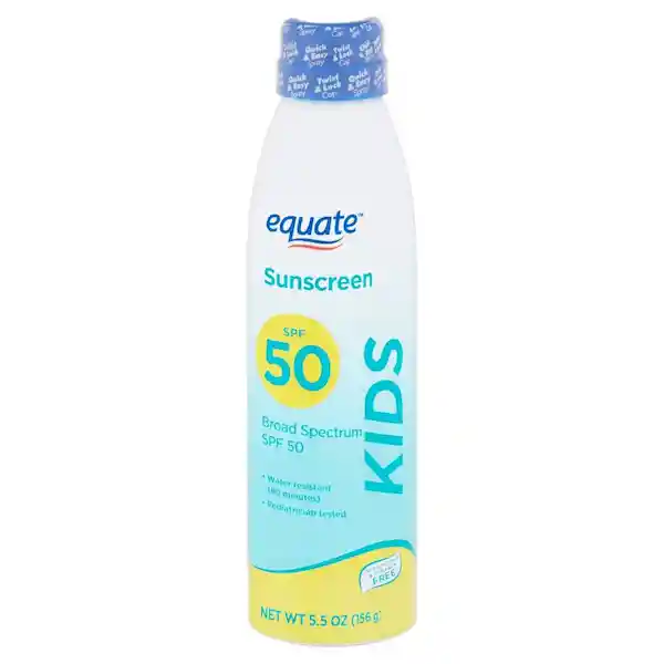 Equate Protector Solar Para Niños en Spray Spf 50+