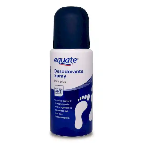 Equate Desodorante Spray Para Pies