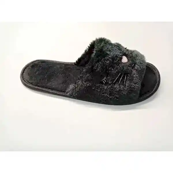 Boulevard Pantufla Mujer Caraga Negra Talla M