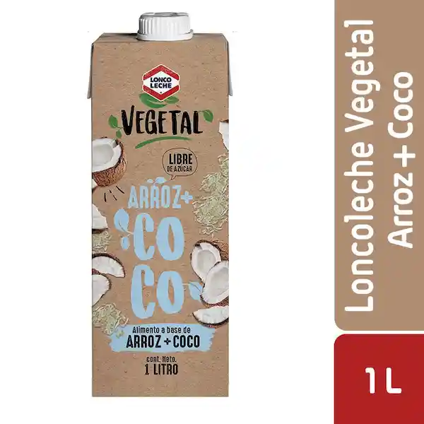 Loncoleche Bebida Vegetal de Arroz con Coco