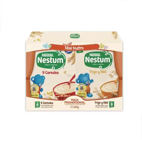 Nestum Cereal 5 Cereales y Trigo y Miel