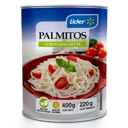 Palmitos Corte Spaghetti Lider