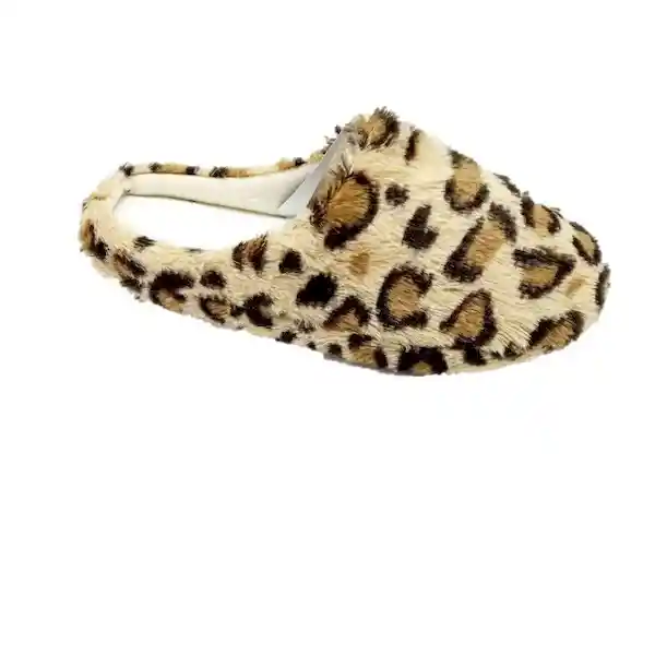 Boulevard Pantufla Mujer Leopardo Talla S 35-36