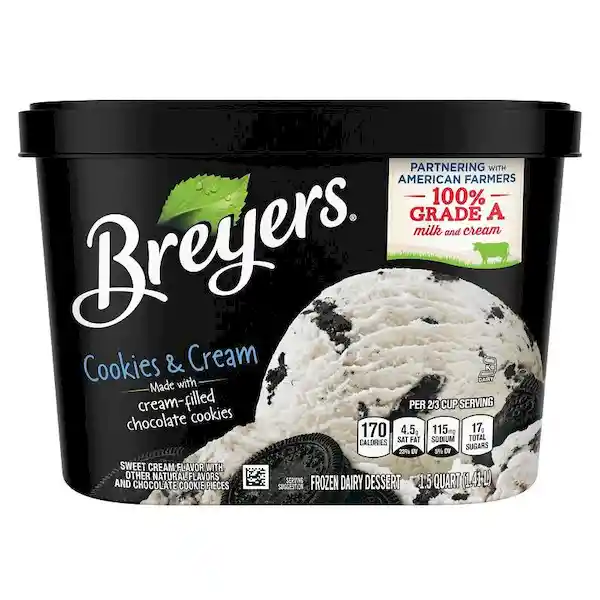 Breyers Helado Cookies And Cream