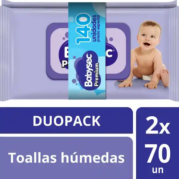 Babysec Toallas Húmedas Premium