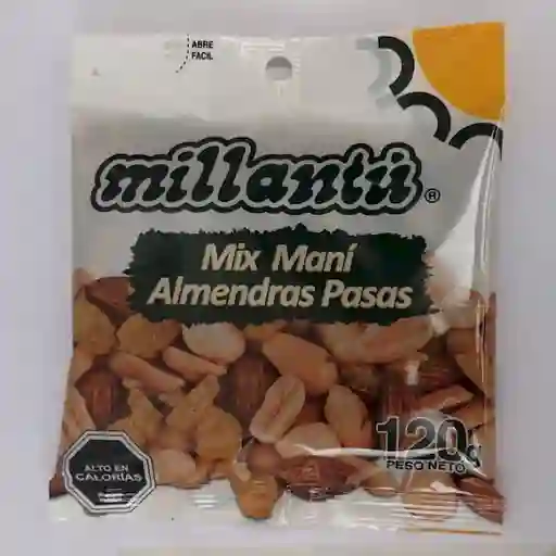 Millantu Snack Mix Maní Almendra y Pasas