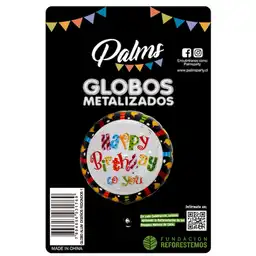 Palms Globo Aluminio Diseño Redondo 1