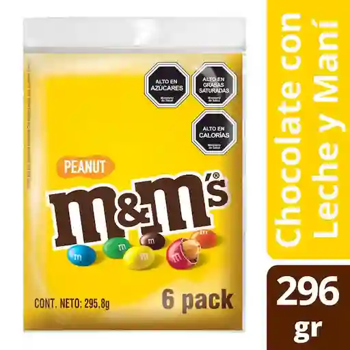 M&M's Bolita de Chocolate con Leche y Maní