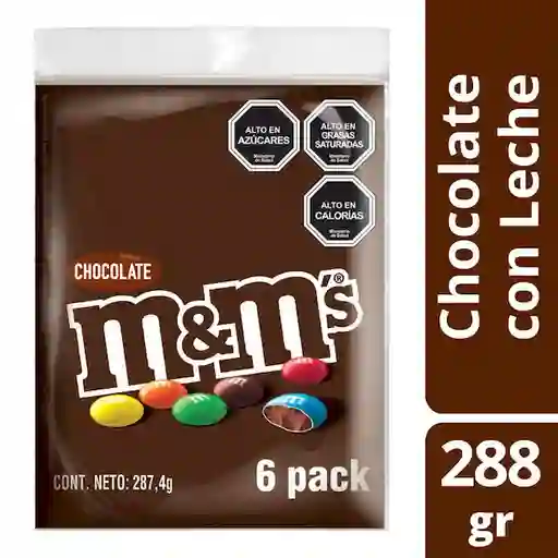 M&M Chocolate con Leche 