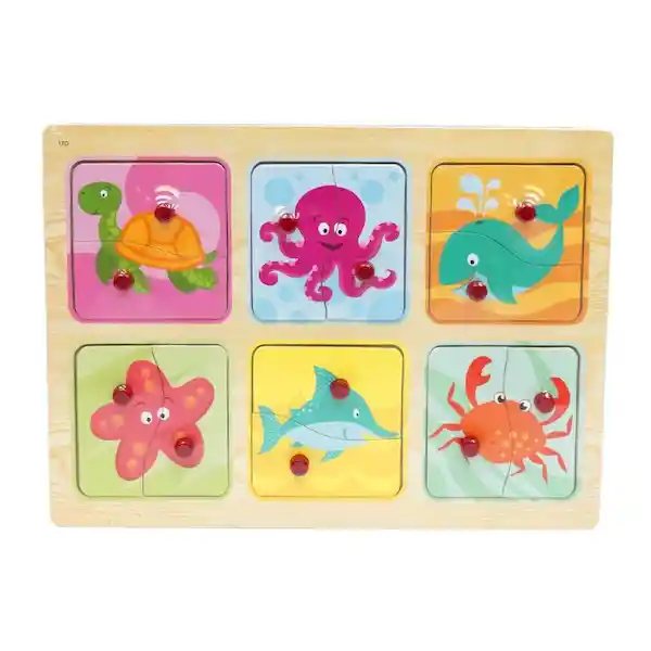 Kidz Time Puzzle De Madera