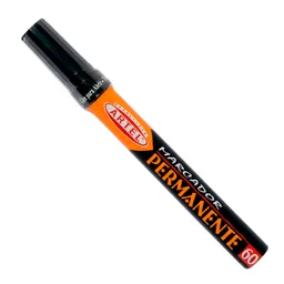 Artel Marcador Permanente Punta Biselada Negro