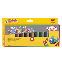 Artel Plasticina Artelina 12 Colores 