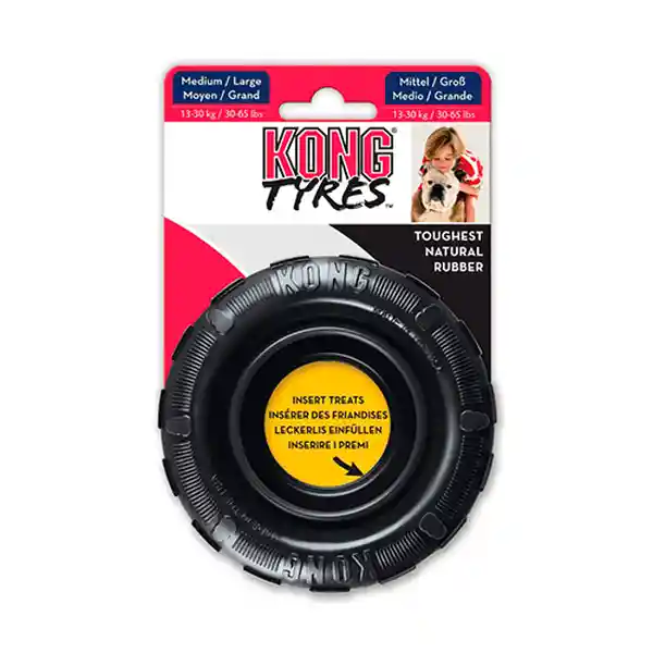 Kong Neumático Para Perro Treat Rellenable