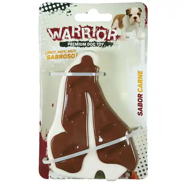 Warrior Juguete Mordedor Carne Para Perro Chuleta