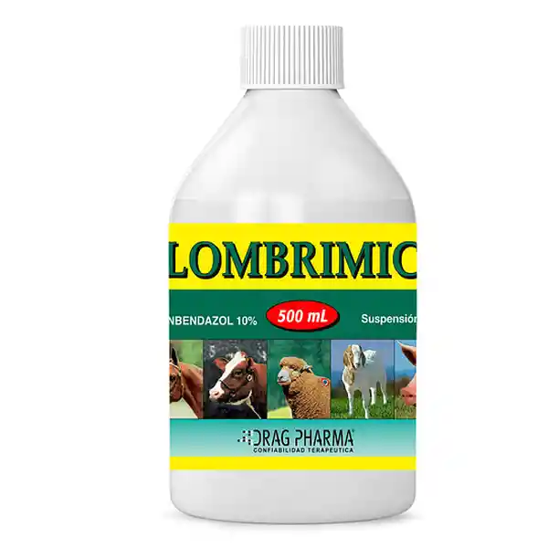 Lombrimic Antiparasitario Interno Para Animales Mayores 500 mL