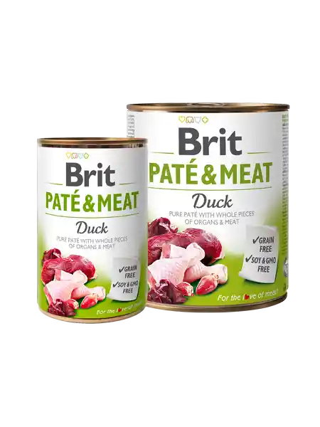 Brit Care Alimento Para Perro Paté & Meat Duck 400 g