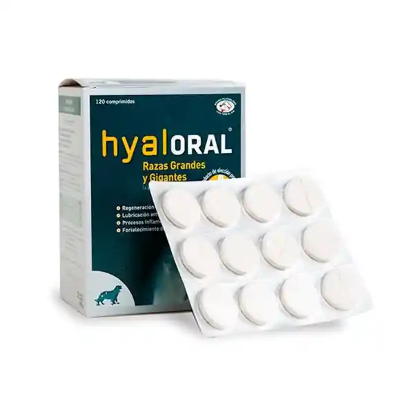 Hyaloral Condroprotector Para Perro Raza Grande