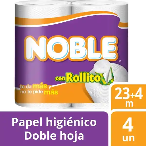 Noble Papel Higienico Duo Dh 23+4 Metros