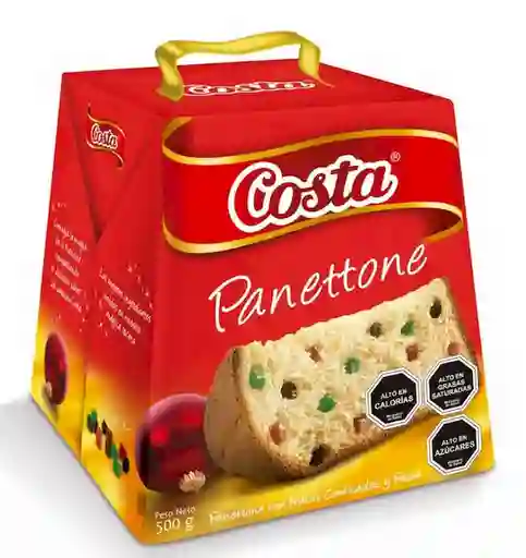 Costa Panettone con Frutas Confitadas y Pasas