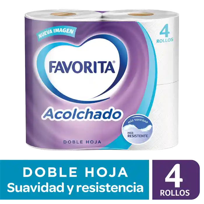 Favorita Papel Higienico Acolchado Dh 25 Metros