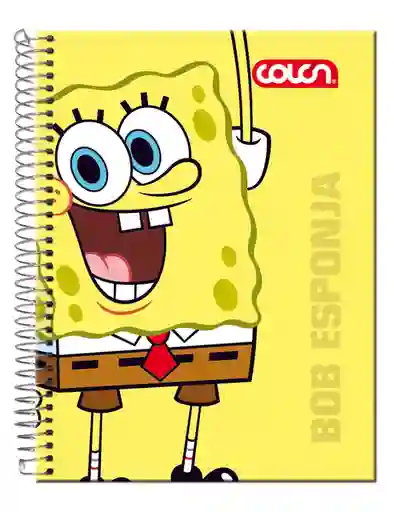 Torre Cuaderno 150 Hojas Bob Esponja