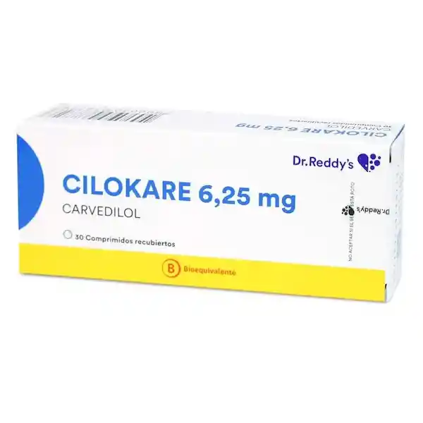 Cilokare Comprimidos Recubiertos (6,25 mg) 