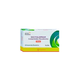 Escitalopram 10 Mg X 30 Comprimidos Recubiertos