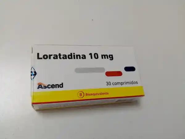 Loratadina 10 Mg X 30 Comprimidos