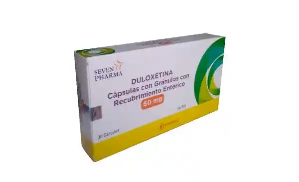 Duloxetina 60 Mg X 30 Capsulas