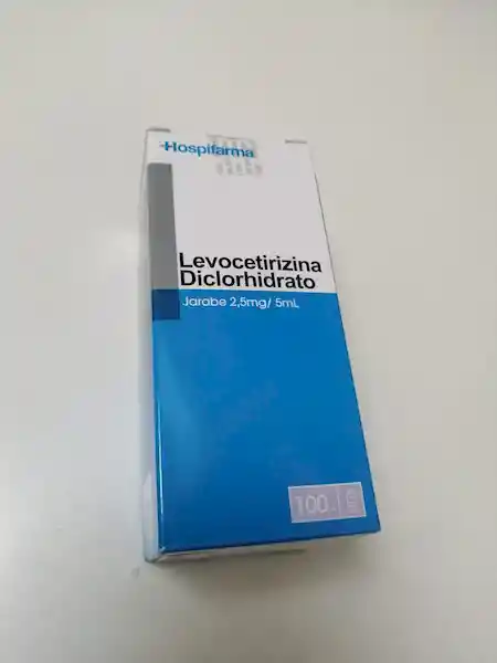 Levocetirizina Diclorhidrato Jarabe 2.5 Mg / 5 Ml X 100 Ml