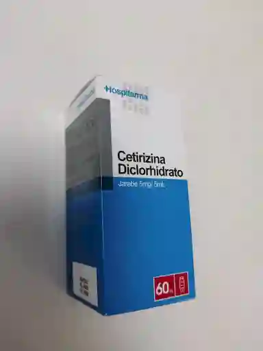 Cetirizina Diclorhidrato Jarabe 5 Mg/Ml X 60 Ml