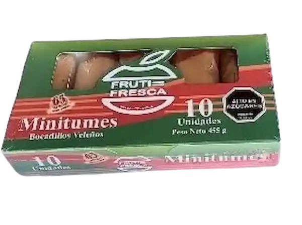 Fruti Fresca Bocadillos Veleños Minitumes