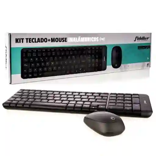 Fiddler Kit Teclado y Mouse Inalámbrico