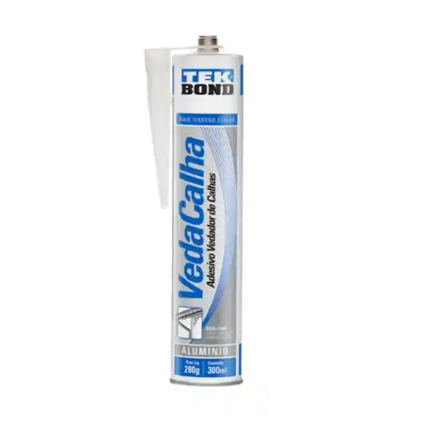 Tekbond Sellador de Canaletas Tapagoteras Aluminio 300 mL