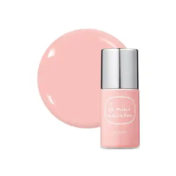 Le Mini Macaron Esmalte Gel Rose Creme